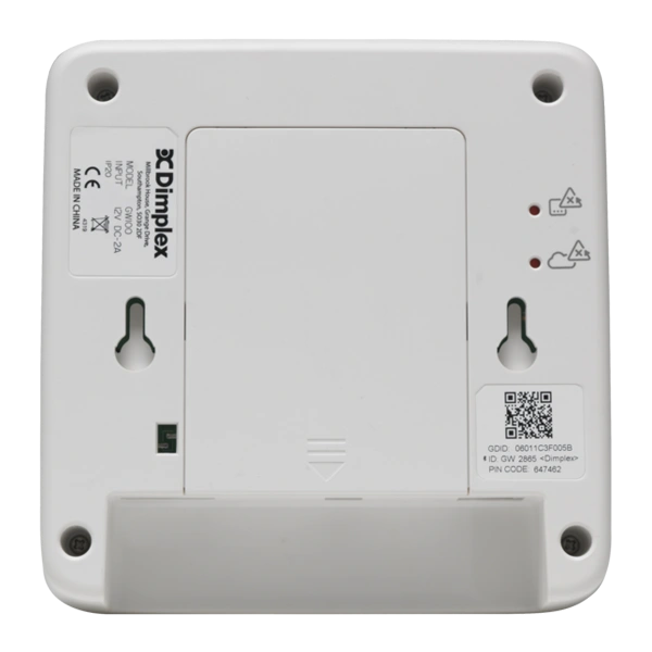 Back of the Dimplex Wi-Fi Hub